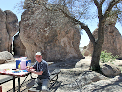 city of rocks lunch